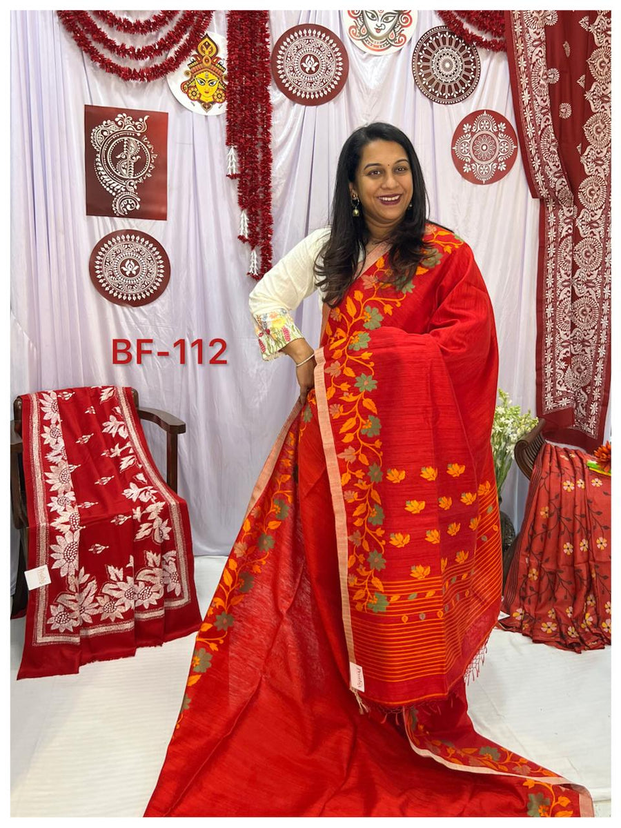 BF112 Matka Silk Handloom GG DSS-1-26-325 – Pratha by Kavita Koparkar