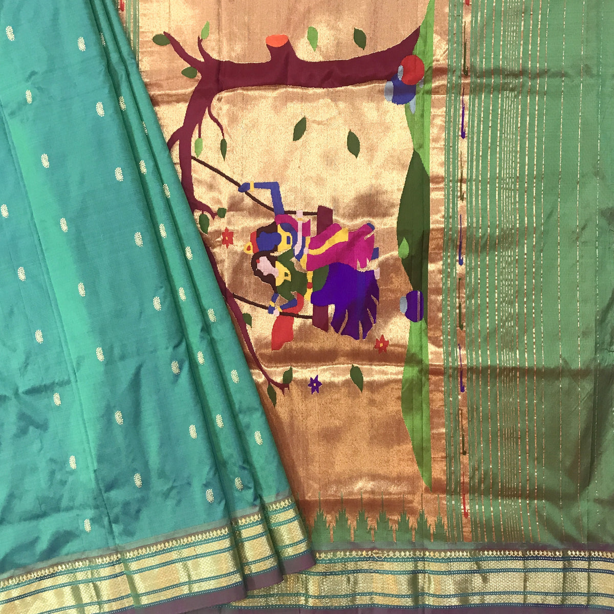 Yeola Paith Spl Pallu SHP YIP-2-26-528 – Pratha by Kavita Koparkar