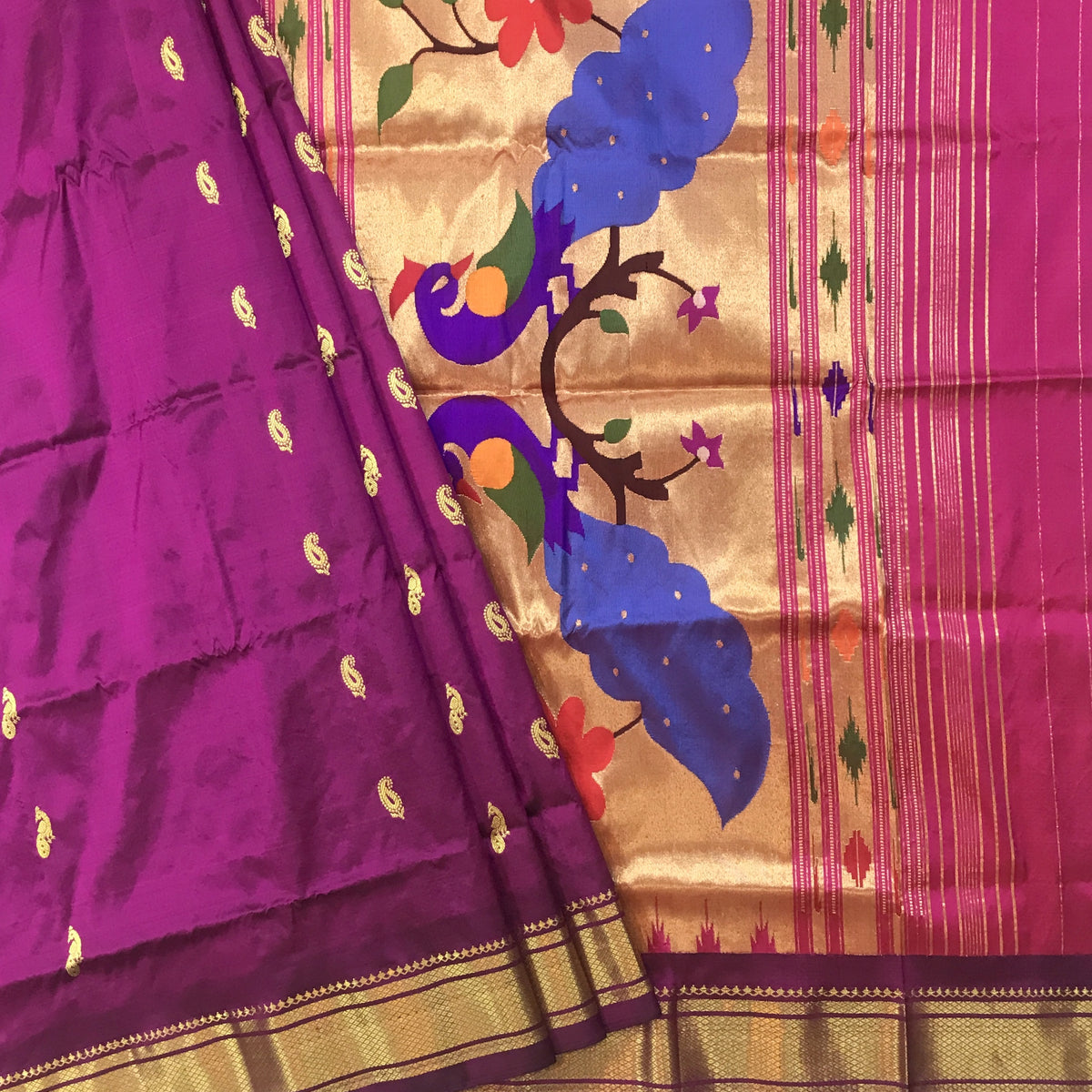 Yeola Paith Spl Pallu SHP YIP-2-26-521 – Pratha by Kavita Koparkar